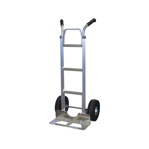 B&P, Standard Hand Truck, Double Grip Handle with U-Brace, 10" Pneumatic Wheels, Model S503