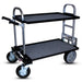 BP Mfg SC-30DD Studio Cart 30" Folding Nose 2 Shelf, 400 lb, Model SC-30DD-OT