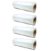 18" x 1500' 70 Ga Cast Stretch Film 4 Roll Pack