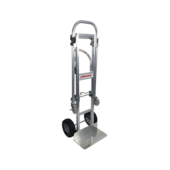 B&P Hand Truck, Senior Convertible, Loop Handle and 10" Pneumatic Wheels, Model SSR-4