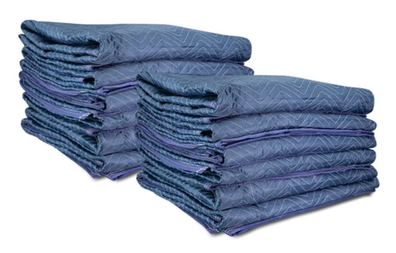 ProSeries™ ProMover Moving Blankets (12-Pack) – 60-65 lbs Per Dozen | Premium Protection for Furniture & Appliances