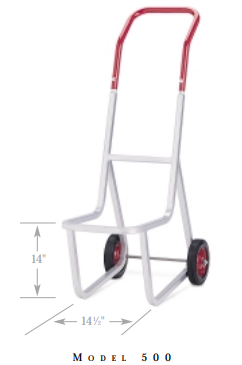 Raymond Stacked Chair Mover, 2 Wheeled Dollies for Stacked Chairs, Model / 500PN