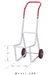 Raymond Stacked Chair Mover, 2 Wheeled Dollies for Stacked Chairs, Model / 500PN