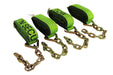 TOW-8PTCHAIN-I Hi-Viz Green TECNIC 8-Point Tie Down Kit, Model THD8-GRTF-001