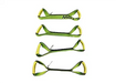 TOW-8PTCHAIN-I Hi-Viz Green TECNIC 8-Point Tie Down Kit, Model THD8-GRTF-001