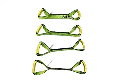 TOW-8PTCHAIN-I Hi-Viz Green TECNIC 8-Point Tie Down Kit, Model THD8-GRTF-001