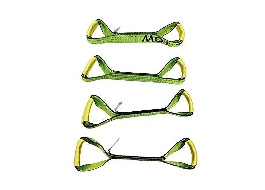TOW-8PTCHAIN-I Hi-Viz Green TECNIC 8-Point Tie Down Kit, Model THD8-GRTF-001