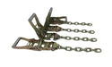 TOW-8PTCHAIN-I Hi-Viz Green TECNIC 8-Point Tie Down Kit, Model THD8-GRTF-001