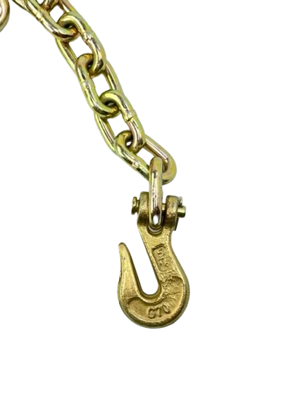 Snatch Block 5/16" Grade 70 Chain & Grab Hook, 4,000 lb, Model TOW-2TSNATCH-CHAIN