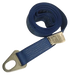 Wheel Lift Strap 2" x 10' Diamond Weave Zinc Hook, 3,333 lb, Model TOW-2X10DR16
