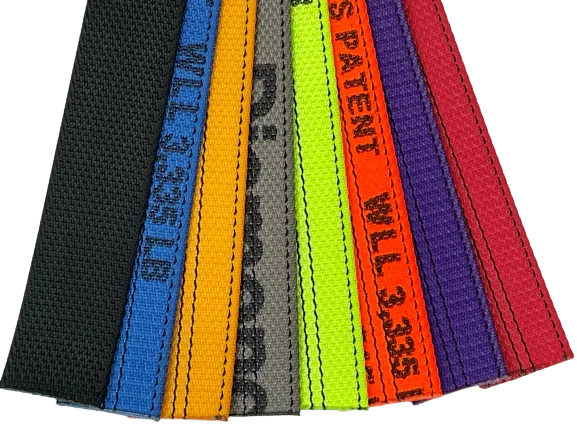 2" x 18' Diamond Weave Tow Straps Kit & Ratchets, 3,333 lb, Model TOW-8PTCHAIN18