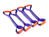 8 Point Diamond Weave Tie Down Kit 14' Straps & Chain, 3,333 lb, Model TOW-8PTCHAIN18-HDDW
