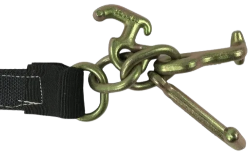 Heavy-Duty Towing V-Bridle 2" x 36" RTJ Cluster Hooks, 3,333 lb, Model TOW-RTJ-BRDL-DW