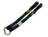 Heavy-Duty V-Bridle Tow Strap 2" x 57" Flat Snap Hooks, 3,333 lb, Model TOW-VLOOP-FSHSTRAP-DW
