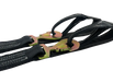 Heavy-Duty V-Bridle Tow Strap 2" x 57" Flat Snap Hooks, 3,333 lb, Model TOW-VLOOP-FSHSTRAP-DW