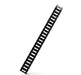 10' 12 Gauge Steel Horizontal E-Track Rail, Model TRKE-H