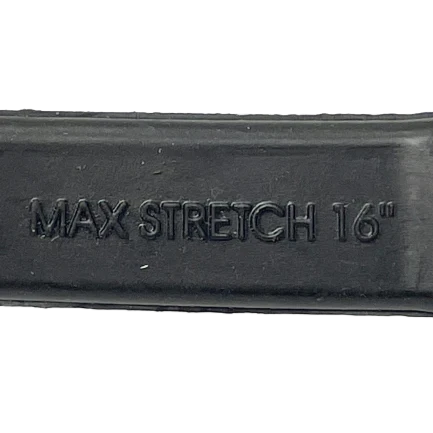10" Rubber Tarp Straps 10-Pack 2" S-Hooks Made In USA, Model TS10