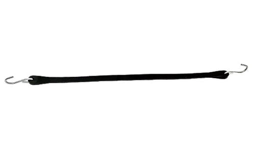 21" Rubber Tarp Straps 32" Max Stretch & 2" S-Hooks, Model TS21