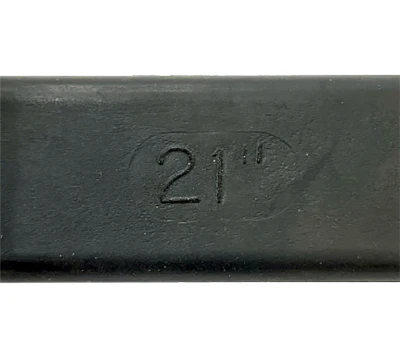 21" Rubber Tarp Straps 32" Max Stretch & 2" S-Hooks, Model TS21