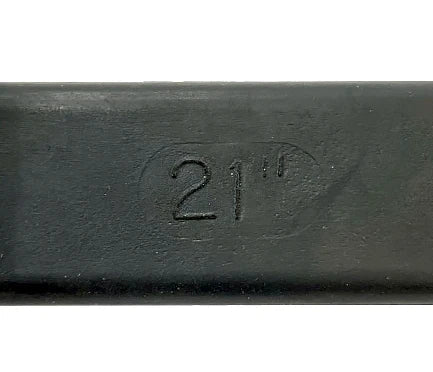 TS21 21" Rubber Tarp Straps & Crimped Hooks Box of 50, Model TS21-50