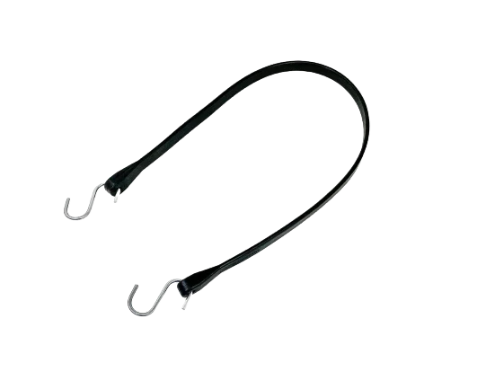 31" Rubber Tarp Straps 10-Pack 2" S-Hooks 44" Max Stretch, Model TS31