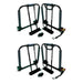 Steel Safe & Vending Machine Dolly 2-Pack 3" Casters, 1,600 lb, Model USA-GSD1600-3C-RR-2PK