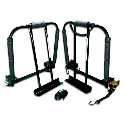 Safe & Vending Machine Dolly 3" Casters & Ratchets, 1,600 lb, Model USA-GSD1600-3C-RR