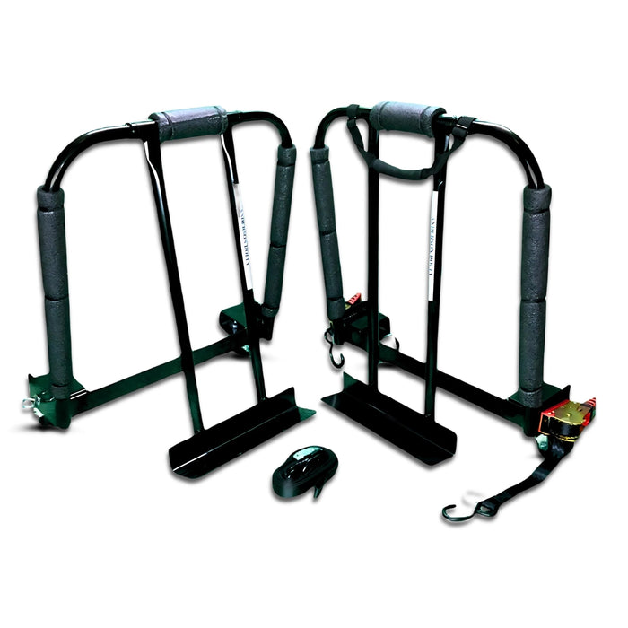 Safe & Vending Machine Dolly 3" Casters & Ratchets, 1,600 lb, Model USA-GSD1600-3C-RR