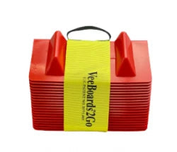 4" x 4" x 11" Red Corner Protectors Pack of 20 Cargo Protection, Model VB-20TOGO-RD