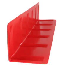 36" Polyethylene Vee Board Corner Protector for 2"–4" Webbing, Model VB-36-RD