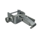 Stake Pocket Trailer Winch Fits 2" 3" & 4", 5,400 lb, Model W-20SPW-SILVER