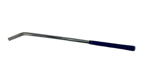 34" Tie Down Bar Blue Grip Chrome Finish, Model W-TDBAR-34BH