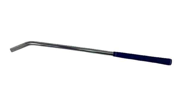 34" Tie Down Bar Blue Grip Chrome Finish, Model W-TDBAR-34BH