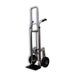 B&P Curved Back Hand Truck 10" Pneumatic Wheels, Model WEB-HTA-004