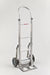 B&P Hand Truck, Loop Handle with 8" Balloon Cushion Wheels and Cast Stair Climbers, Model HTA-0112