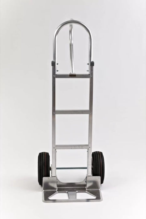 B&P Hand Truck, Straight Loop, Vertical Grip, with 10" Pneumatic Wheels, Model HTA-0028