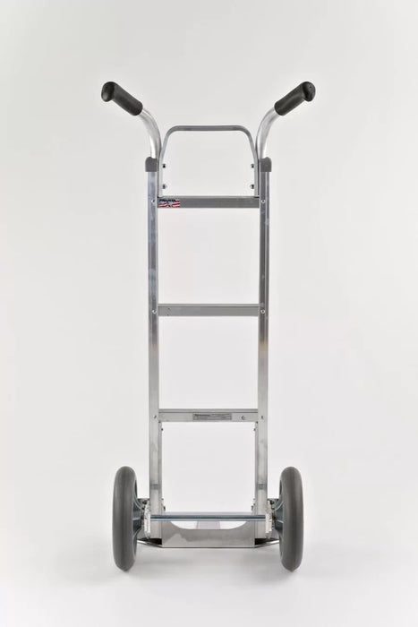 B&P Hand Truck, Double Grip,w/ 10" Balloon Cushion Wheels, Model HTA-0055