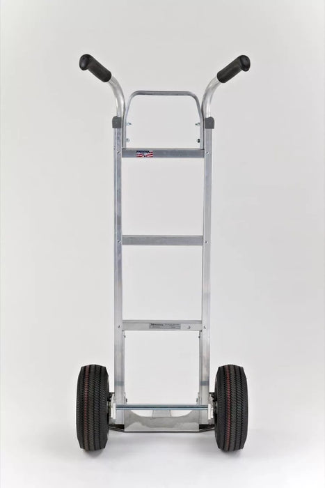B&P Hand Truck, Double Grip, with 10" Pneumatic Wheels, Model HTA-0114