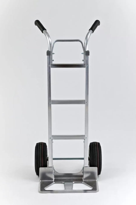 B&P Hand Truck, Double Grip, with 10" Pneumatic Wheels, Model HTA-0114