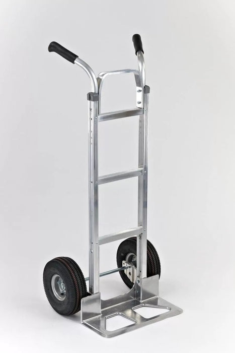 B&P Hand Truck, Double Grip, with 10" Pneumatic Wheels, Model HTA-0114