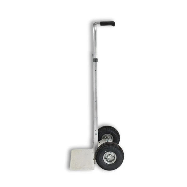 B&P Hand Truck 10" Pneumatic Wheels 52" Single Pin Grip, Model WEB-HTA-019