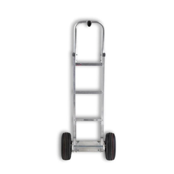 B&P Hand Truck 10" Pneumatic Wheels 52" Single Pin Grip, Model WEB-HTA-019