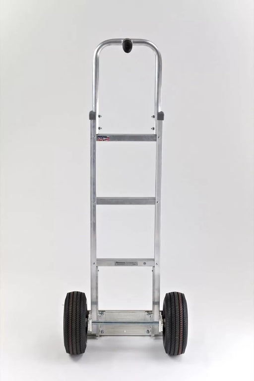 B&P Hand Truck, Single Pin Grip at 52" with 10" Pneumatic Wheels, Model HTA-0116