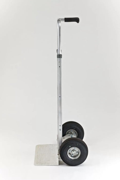 B&P Hand Truck, Single Pin Grip at 52" with 10" Pneumatic Wheels, Model HTA-0116