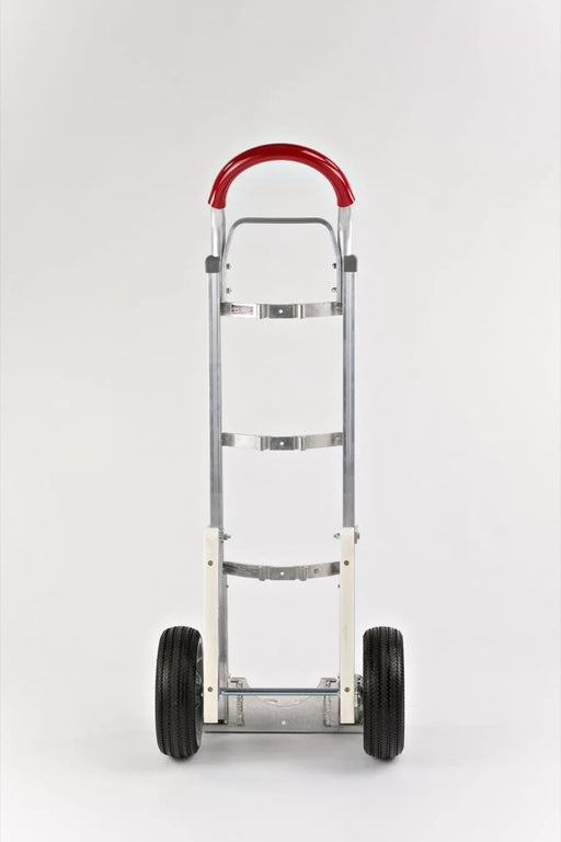 B&P Hand Truck, Loop Handle with Comfort Sleeve and 10" No Flat Wheels and Stair Climbers, Model HTA-0117