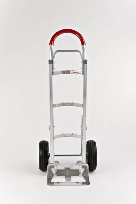 B&P Hand Truck, Loop Handle with Comfort Sleeve and 10" No Flat Wheels and Stair Climbers, Model HTA-0117
