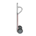 B&P 60" Straight Loop Hand Truck 10" No Flat Wheels, Model WEB-HTA-021