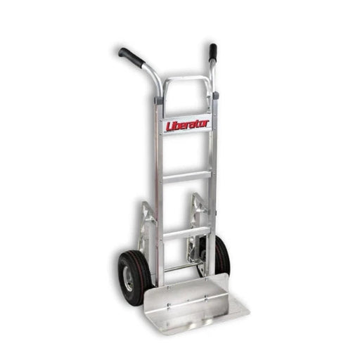 B&P Double Grip Stair Climber Hand Truck 10" Pneumatic, Model WEB-HTA-026