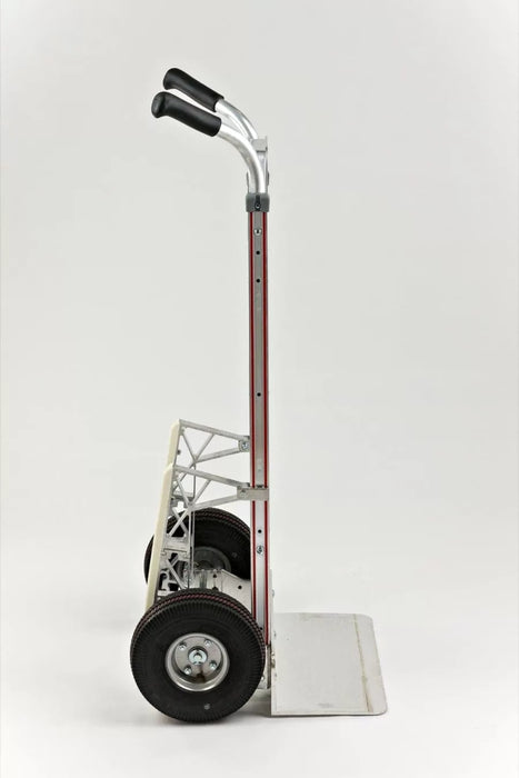 B&P Hand Truck, Double Grip with 10" Pneumatic Wheels and Stair Climbers, Model HTA-0121