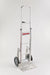 B&P Hand Truck, Single Pin Grip at 46" with 10" Balloon Cushion Wheels and Stair Climbers, Model HTA-0041